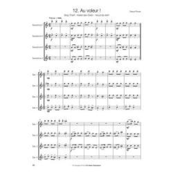 14 Easy trumpet quartet