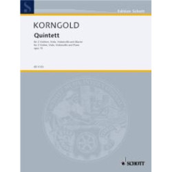 Quintette avec piano Opus 15