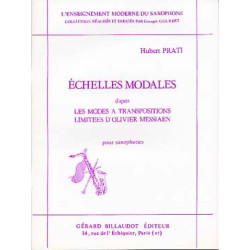 Echelles modales d'après...