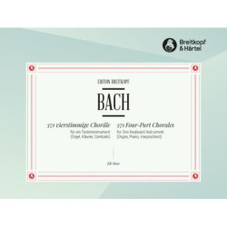 371 Chorals Bwv 253- 438