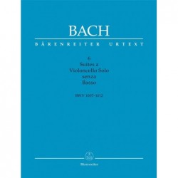 6 Suites BWV 1007-1012 -...