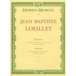 Sonates Opus 1 n°1 à 3
