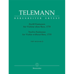 12 Fantaisies Twv 40