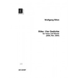 Rilke - Vier Gedichte