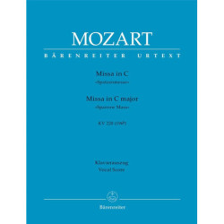 Messe Kv 220 en do Majeur -...
