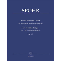 Sechs Deutsche Lieder Op. 103