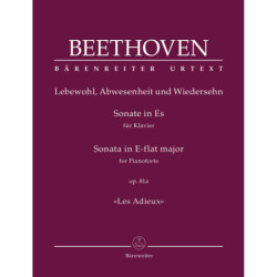 Sonate Opus 81a en mib...