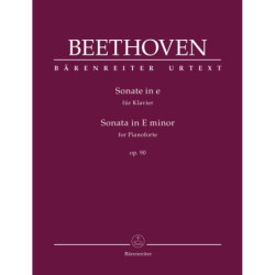 Sonate Opus 90 en mi mineur