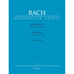 6 Suites BWV 1007-1012