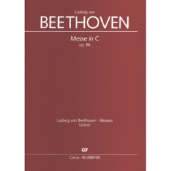 Messe Op. 86 en ut Majeur