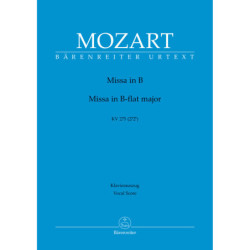 Messe Sib Majeur KV.275 (272b)