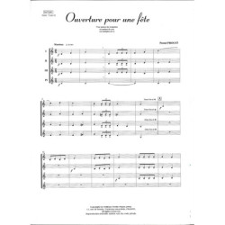 Ouverture pour une fête