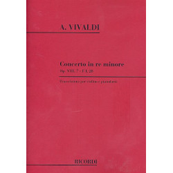 Concerto en ré mineur Opus...