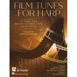 Film tunes for harp
