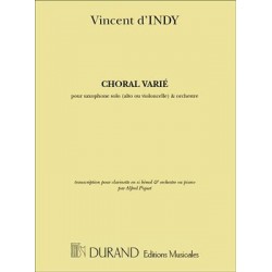 Choral varié Op. 55
