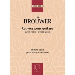 Oeuvres pour guitare