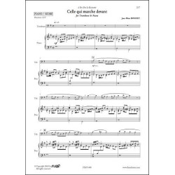 Celle qui marche devant