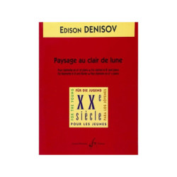 Paysage au clair de lune