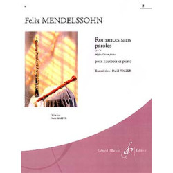 Romances sans paroles Op.30...