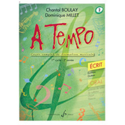 A Tempo 3 - Ecrit