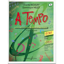 A Tempo 3 - Ecrit