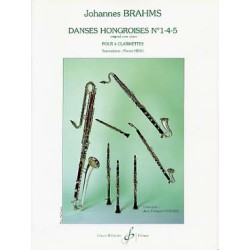 Danses hongroises n°1,4,5