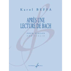 Après une lecture de Bach